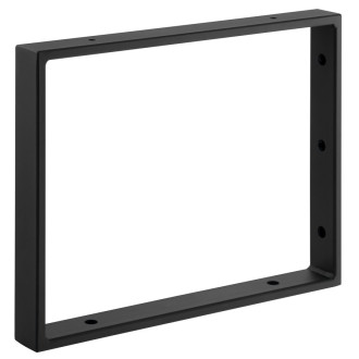 Podpěrná konzole 350x280x40mm, lakovaná ocel, černá mat, 1 ks 30375
