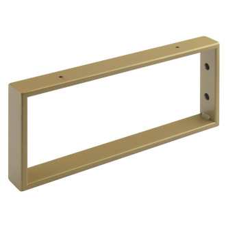 Podpěrná konzole 350x150x40mm, lakovaná ocel, zlato mat, 1 ks 30366