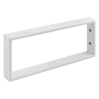 Podpěrná konzole 350x150x40mm, lakovaná ocel, bílá mat, 1 ks 30378