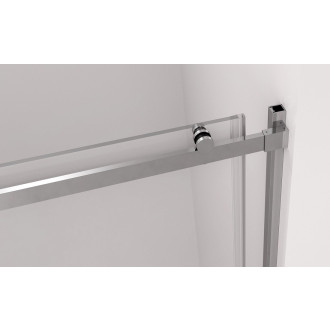 THRON ROUND sprchové dveře 1200 mm, kulaté pojezdy, čiré sklo TL5012-5005