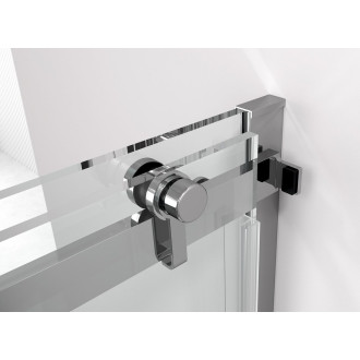 THRON ROUND sprchové dveře 1200 mm, kulaté pojezdy, čiré sklo TL5012-5005
