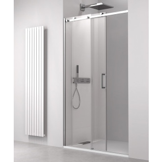 THRON SQUARE sprchové dveře 1200 mm, hranaté pojezdy, čiré sklo TL5012-5002