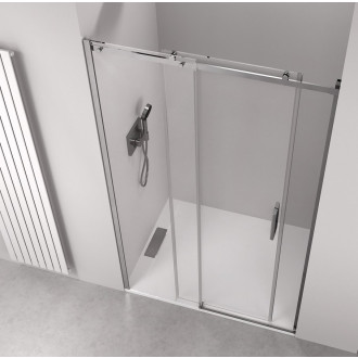 THRON ROUND sprchové dveře 1300 mm, kulaté pojezdy, čiré sklo TL5013-5005