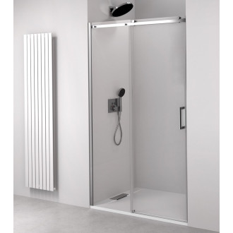 THRON ROUND sprchové dveře 1400 mm, kulaté pojezdy, čiré sklo TL5014-5005