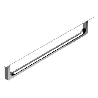 NUBES čelní držák ručníků 60cm, chrom PANB60