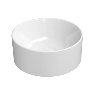 KUBE X keramické umývátko na desku, průměr 32cm, bílá ExtraGlaze 943511