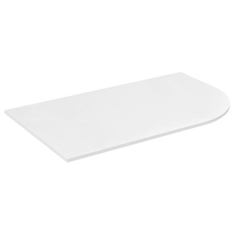 PULSE deska Rockstone 755x12x455mm, levá, bílá mat BM750-0101