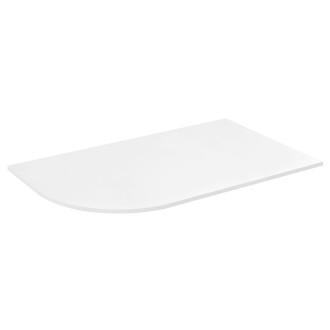 PULSE deska Rockstone 755x12x455mm, pravá, bílá mat BM760-0101