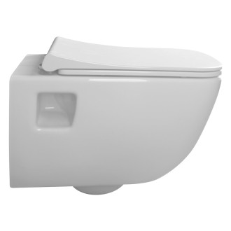WALTER závěsná WC mísa, Rimless, 37x52,5cm, bílá 201.502.0