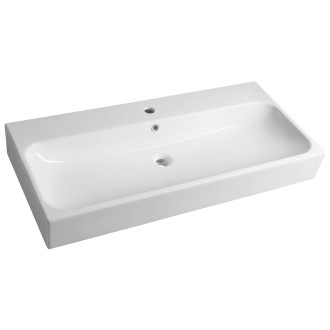 TORIDI keramické umyvadlo 101x46,5cm, bílá TU0221