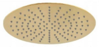 MEXEN SLIM sprchová hlavice pr. 30cm zlatá 79230-50