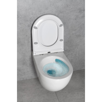 FULDA závěsná WC mísa, Vortex Rimless, 36x52,5cm, bílá 201.408.4