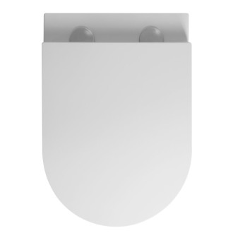 FULDA WC sedátko, Slim, Soft Close, duroplast, bílá 301.308.4