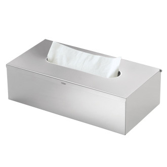 Zásobník na papírové kapesníky závěsný, 250x75x130 mm, nerez mat 230838