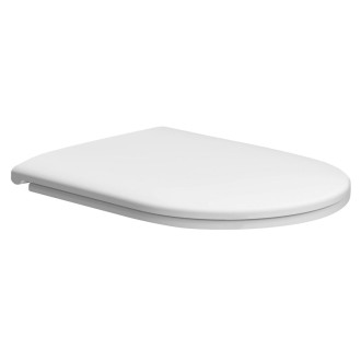 PURA/KUBE X/NORM WC sedátko Soft Close, duroplast, bílá/chrom MS992C11