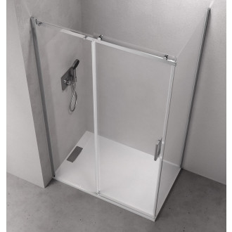 THRON ROUND obdélníkový sprchový kout 1300x700mm, kulaté pojezdy TL1370-5005