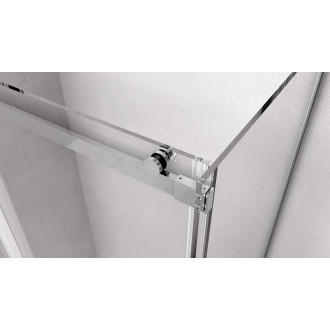 THRON ROUND obdélníkový sprchový kout 1300x800mm, kulaté pojezdy TL1380-5005