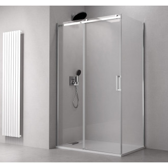THRON ROUND obdélníkový sprchový kout 1400x700mm, kulaté pojezdy TL1470-5005