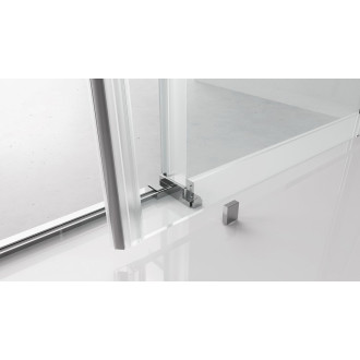 THRON ROUND obdélníkový sprchový kout 1100x800mm, kulaté pojezdy, rohový vstup TL2180-5005