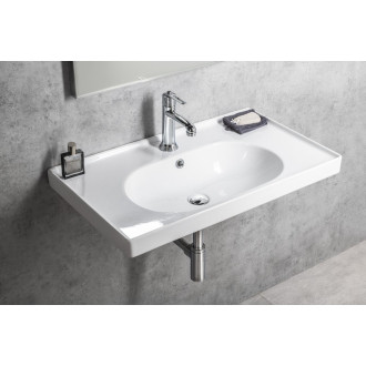 BRAND keramické umyvadlo 80x45cm, bílá TU0422