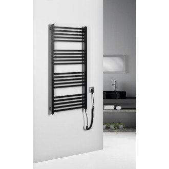 METRO-E elektrické otopné těleso rovné 500x1060 mm, 400 W, černá mat ME410B