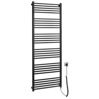 METRO-E elektrické otopné těleso rovné 600x1620 mm, 800 W, černá mat ME616B