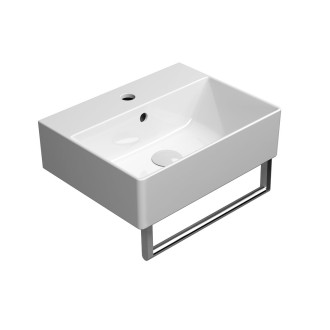KUBE X držák ručníků 45cm, pro umyvadlo 9485, chrom PAKUBEX45