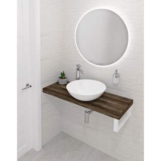 AVICE deska 90x36cm, dub tmavý AV09611