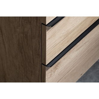 SITIA umyvadlová skříňka 46,4x70x44,2cm, 2xzásuvka, dub alabama SI050-2222