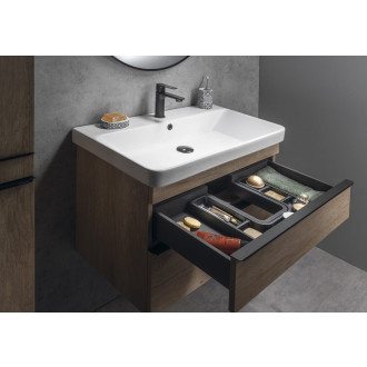 SITIA umyvadlová skříňka 46,4x70x44,2cm, 2xzásuvka, dub alabama SI050-2222