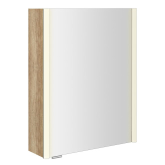 ALIX galerka s LED osvětlením 56x70x17,5cm, levá/pravá, dub alabama AX156-0022