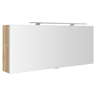 CLOE galerka s LED osvětlením 120x50x18cm, dub alabama CE120-0022