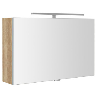 CLOE galerka s LED osvětlením 80x50x18cm, dub alabama CE080-0022
