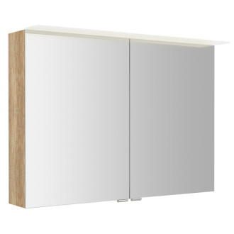 LINEX galerka s LED osvětlením, 100x70x15cm, dub alabama LX100-0022