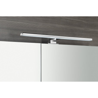 MIRRÓ galerka s LED osvětlením, 80x70x16cm, dub alabama MC080-0022
