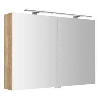 RIWA galerka s LED osvětlením, 101x70x17cm, dub alabama RIW100-0022