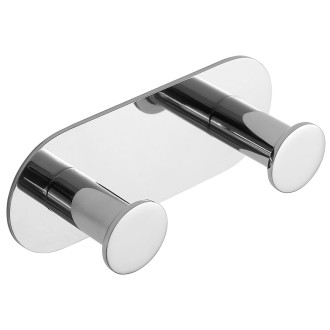 X-ROUND samolepící dvojháček, nerez lesk XR220