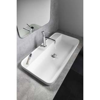 BRAHEA umyvadlo zápustné, Rockstone, 75x39 cm, bílá mat BE775