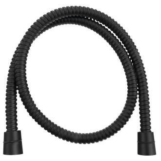 POWERFLEX kovová sprchová hadice, 120cm, černá mat FLEX120B