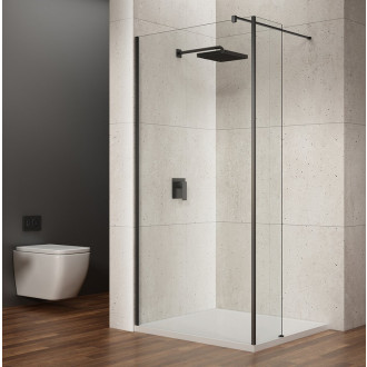 VARIO přídavný panel 350mm, čiré sklo, černá GX3514