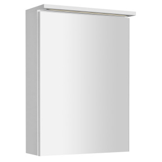 KAWA STRIP galerka s LED osvětlením 50x70x22cm, bílá WGL50S