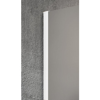 VARIO WHITE jednodílná sprchová zástěna ke stěně, sklo nordic, 1100 mm GX1511-07