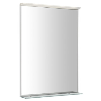 TRAKA zrcadlo s LED osvětlením a poličkou, 60x80cm