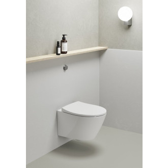 MODO závěsná WC mísa, Swirlflush, 37x52cm, bílá ExtraGlaze 981611