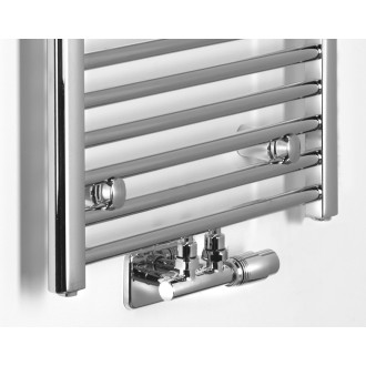 ALYA otopné těleso rovné 500x1188mm, středové připojení, chrom LLS302
