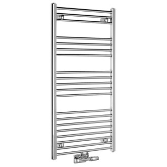 ALYA otopné těleso rovné 600x1188mm, středové připojení, chrom LLS303
