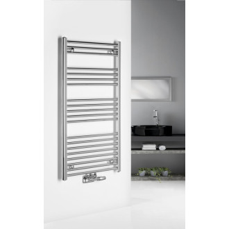 ALYA otopné těleso rovné 600x1188mm, středové připojení, chrom LLS303