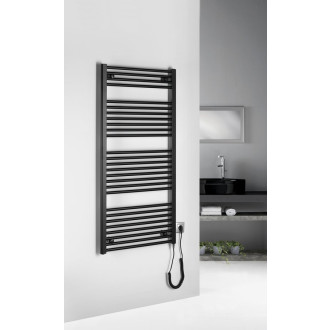 DIRECT-E elektrické otopné těleso rovné 600x1320 mm, 600 W, černá ILE36TB