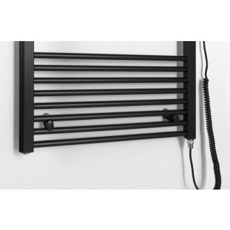 DIRECT-E elektrické otopné těleso rovné 600x1680 mm, 800 W, černá ILE66TB