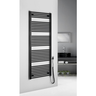 DIRECT-E elektrické otopné těleso rovné 600x1680 mm, 800 W, černá ILE66TB